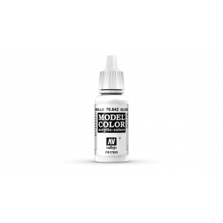 Model Color Blanc Brillant / Gloss White, F17925, 17 ml