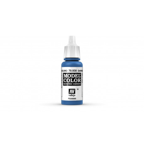 Model Color Bleu Foncé / Dark Blue Mat, RAL5005, 17 ml