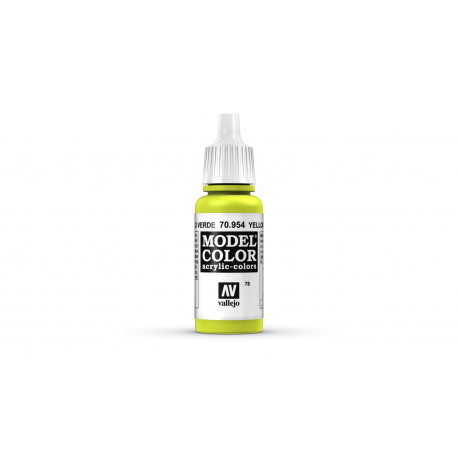 Model Color Jaune Vert / Yellow Green Mat, 17 ml