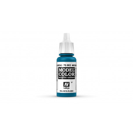 Model Color Medium Blue Mat, RLM24, 17 ml