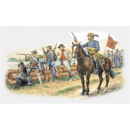 Troupes confédérées / Confederate Troops 1/72