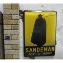 Pub Email / Real Enamel Advertising Sign, "Sandeman" 1/35-1/16