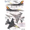 Decal f-16am falcon fa-123 2015 belgian air force 1/48
