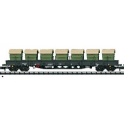 Coffret de wagons à bords bas DB VI N