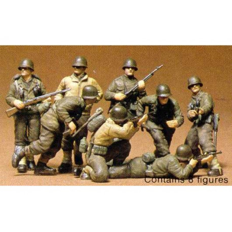 Infanterie U.S. Front Européen, WWII 1/35