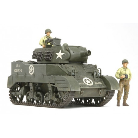 Obusier US M8 et figurines 1/35