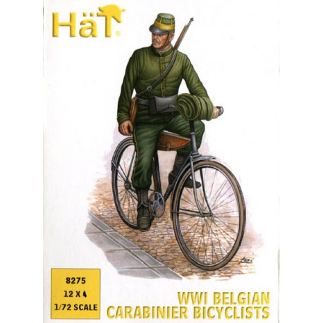 Carabiniers Belges à vélo / Belgian Carabinier Bicyclists, WWI 1/72