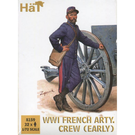 French Artillery Crew, WWI 1/72