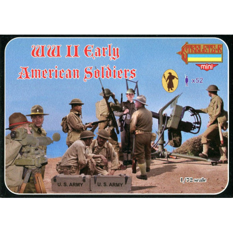 Early American Soldiers, WWII 1/72