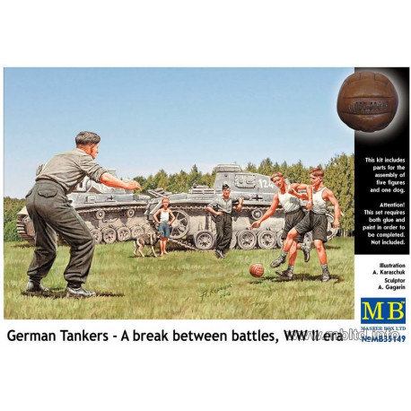 German tankers WWII 1/35