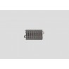 Rail droit / Straight track, L 64.3 mm, H0