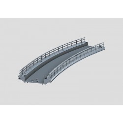 Elément de rampe courbe / Curved Ramp, H0