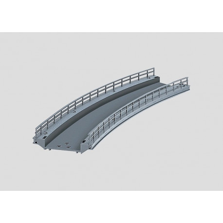 Elément de rampe courbe / Curved Ramp, H0