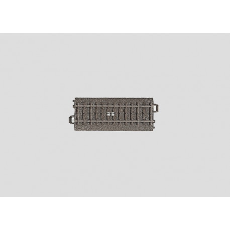 Elément de voie droit pour commande à distance / Straight Circuit Track, L 94,2 mm, H0