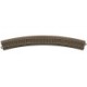 Rail courbe / Curved track, R5, 643,6mm, 30°, H0