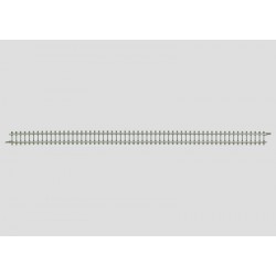 Élément de voie droit aspect traverses en béton / Straight Track with the Look of Concrete Ties, 22cm, Z