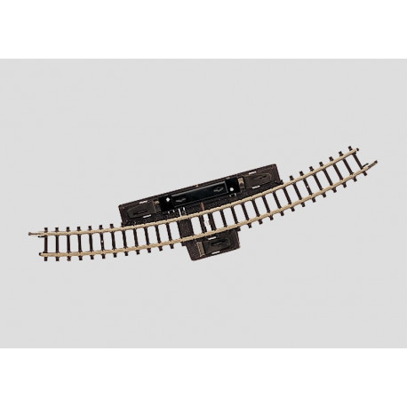 Rail de télécommande courbe / Curved Circuit Track, R220mm, 30°, Z