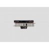 Rail de télécommande droit / Straight Circuit Track, L 5,5cm, Z
