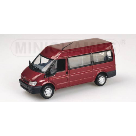 Ford Transit Bus, 2011, Rouge métallisé / Red metallic, 1/43