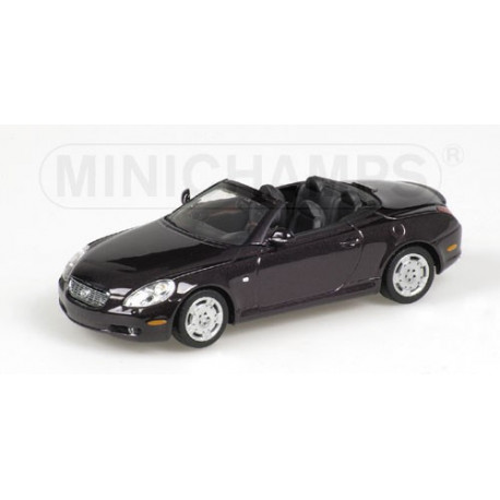 Lexus SC430 Cabriolet, 2001, Violet métallisé / Purple metallic, 1/43