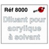 Diluant pour acrylique à solvant 125 ml