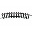 Rail courbe / Curved Track, R 1, 24°, N