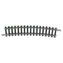 Rail courbe / Curved Track, R 3, 15°, N