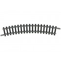 Rail courbe / Curved Track, R 2, 24°, N