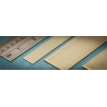 Bande Laiton / Brass Strip  6 x 0.4 mm (5p.)