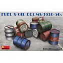 Fuel & Oil Drums 1930-50 1/35