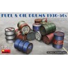 Fuel & Oil Drums 1930-50 1/35