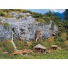 Pavillon de chasse avec mirador / Lodge with raised hide  N