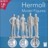 4 Personnages Assis à peindre 1/25