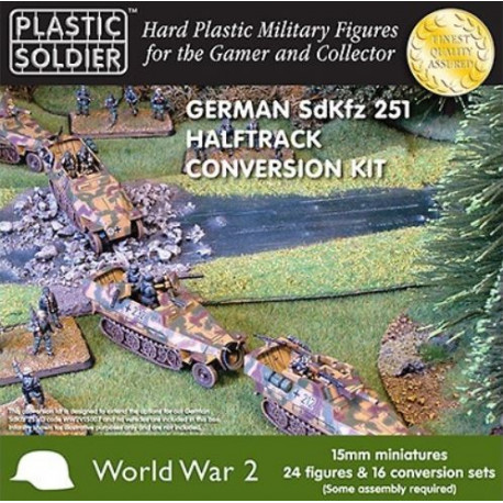 Kit de conversion SdKfz 251 Halftrack allemand  WWII / German SDKFZ 251 Halftrack Conversion Kit WWII