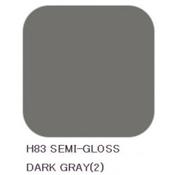 HC H83 Hobby Aqueous Color Gris foncé 2 satiné / Dark gray 2 semi gloss