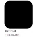 Hobby Aqueous Color Noir de pneu mat / Flat tire black