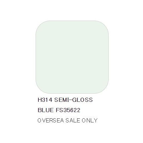 Hobby Aqueous Bleu satiné / Semi gloss Blue FS 35622