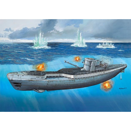 Sous-marin Allemand / German Submarine TYPE IX C/40 1/72