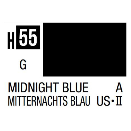 Hobby Aqueous Color Bleu de minuit brillant / Midnight blue gloss