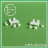 2 tables + 10 chaises 1/50
