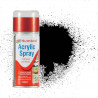 Spray Acrylique Noir Satin Black Acrylic Spray N°85, 150ml