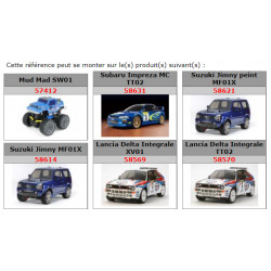 2 pneus 52 * 26 MM 1/10