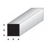 Profilé Plastique Carré / Plastic Profile Square 1000 * 5 mm