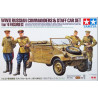 Russian Commanders & Staff Car Set (w/4 figures) WWII