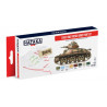 Red Line Set (8 pcs) Early WW2 French Army paint set