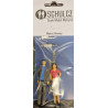 2 Figurines Homme et Femme debout / 2 Standing Women & Men