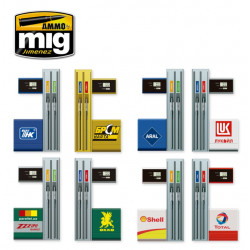 Modern Gaz Pumps 1/35