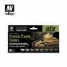 French Camo Colors  (8*17ml)