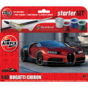 Starter Set Bugatti Chiron 1/43