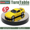 Vitrine rotative avec mirroir / Display case turntable w/mirror  Ø 125mm